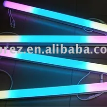 10 шт много светодиодный светильник, светодиодный наружная Световая трубка, RGB светильник, ac220V Авто меняющийся rgb светодиодный светильник