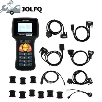 

2018 New Arrival latest version v17.8 English Version T300 T300+ Key Programmer Black color Full Set t300 for many car brands