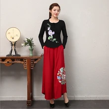 Новинка осени вышивка футболка