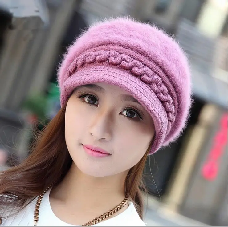 2017 зимние шапки вязаные женские для женщин шапочки девочек Skullies Femme Snapback