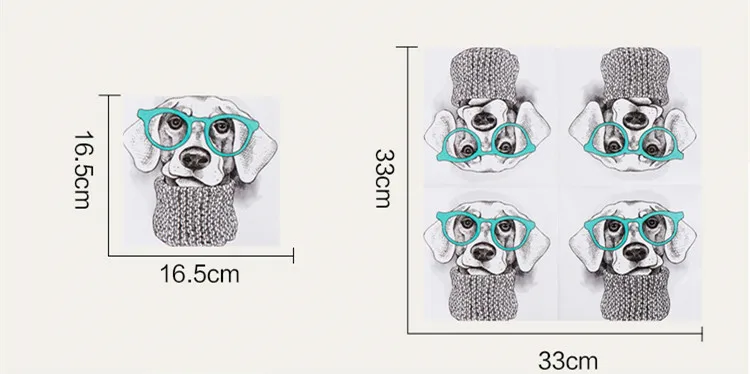 Декупаж, свадебные сервилеты, салфетки для стола, бумажные салфетки, черный, белый, серый, милые животные, собака, день рождения, вечеринка, красивый декор, 20 3-pl