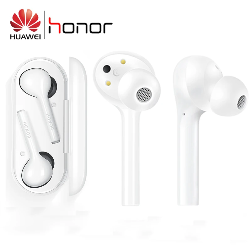 Оригинальный huawei Honor Flypods вкладыши Молодежные наушники Bluetooth 4,2 Беспроводной с Микрофоном Объем Управление для Honor V10 V20 8X Magic2