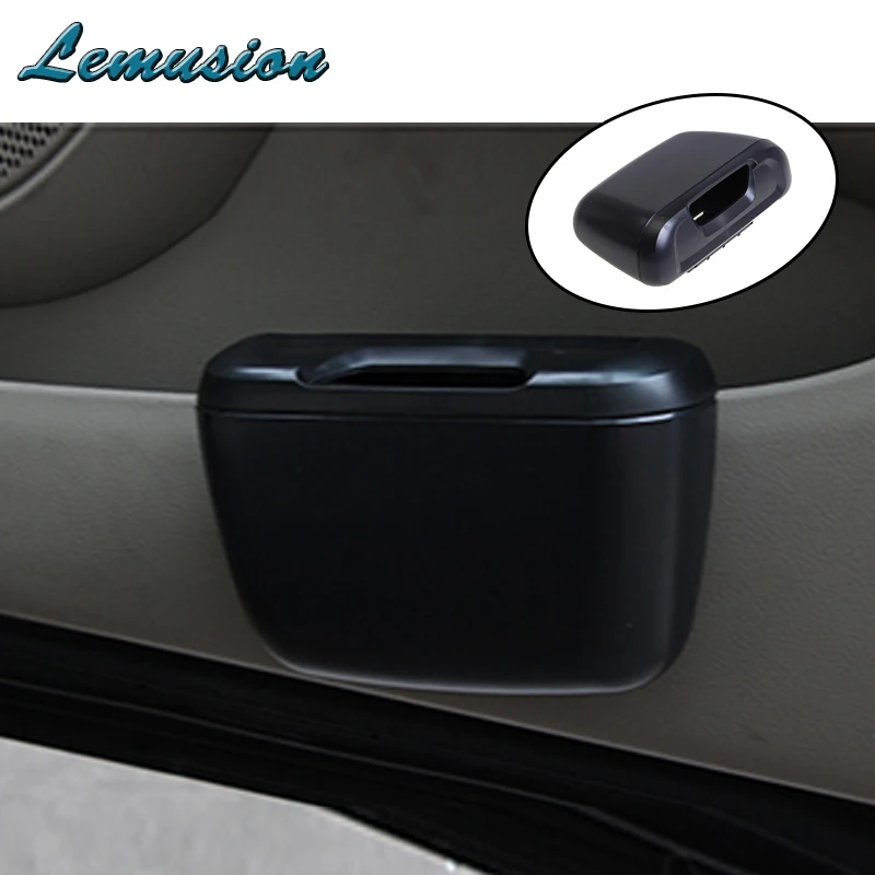 Car-styling 1Pc Car trash can Side door storage box for Audi a4 b6 a3 Hyundai i30 solaris Peugeot 206 307 308 car accessories | Автомобили
