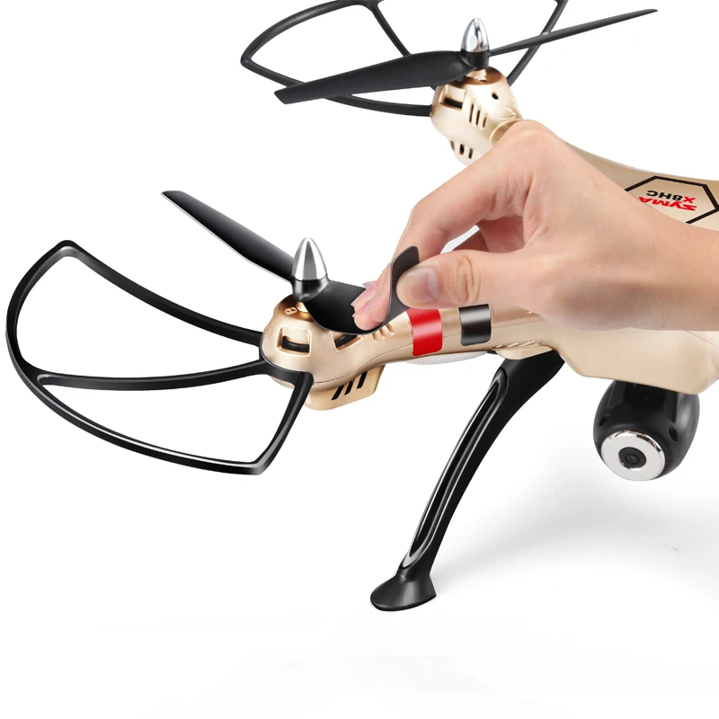 Syma X8HC Drone (X8C Upgrade) with 2MP HD Camera 2.4G 4CH 6Axis RC Helicopter Fixed High Quadcopter