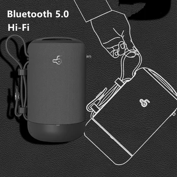 

Wireless Bluetooth Speaker Mobile Computer Subwoofer Outdoor Waterproof Portable TF Card Speaker Bluetooth 5.0 Built-in Mic