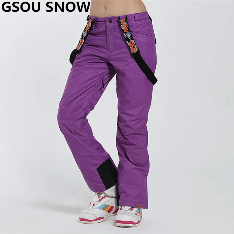 Softshell Skibroek Dames Dames Skibroek Softshell – Waterdicht, Winddicht, Gevoerd, Ademend Voor Skiën En Outdoor Activiteiten Softshell Skibroeken Dames