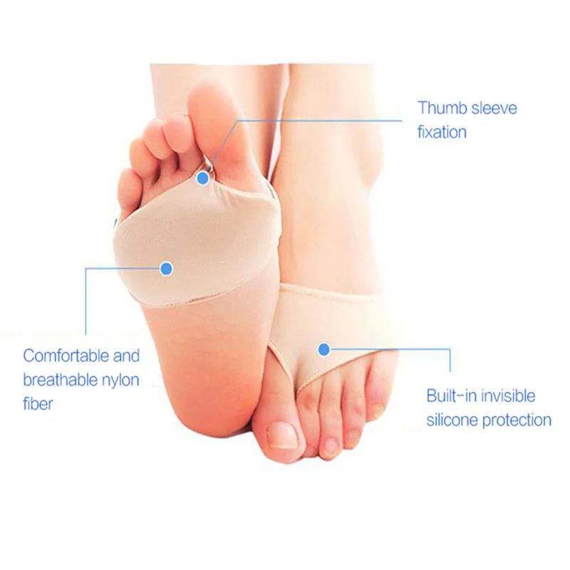 Ортопедическая прокладка ткань метатарзальный шар стельки для ног колодки подушки для боли в передней части стопы для ухода за ногами инструмент