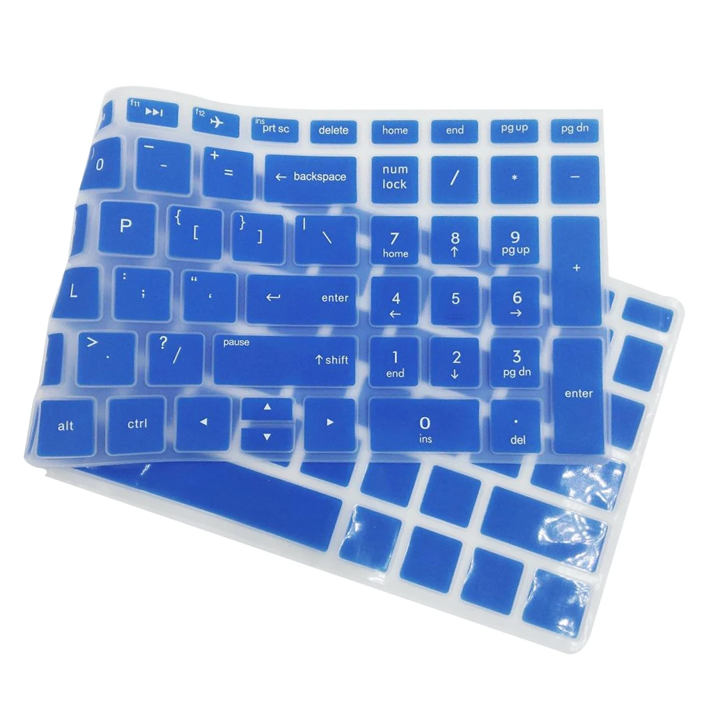 Keyboard High invisible Protector Skin Cover Fit For HP 15.6 inch Laptop YN GVUS 