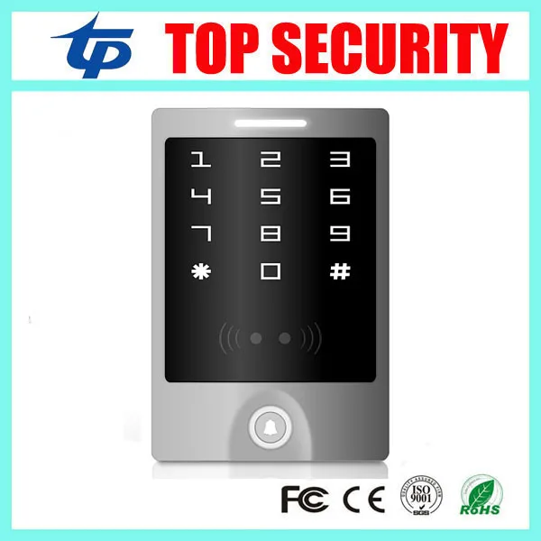

Free Shipping Smart Card Access Control System 13.56MHZ IC Card Reader IP65 Waterproof Standalone Door Access Control System