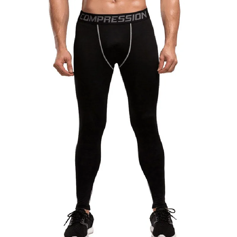 

Men Compression Pants Sport Wear Jogging Pants Male Sports Leggings Training Trousers Gym Running Tights
