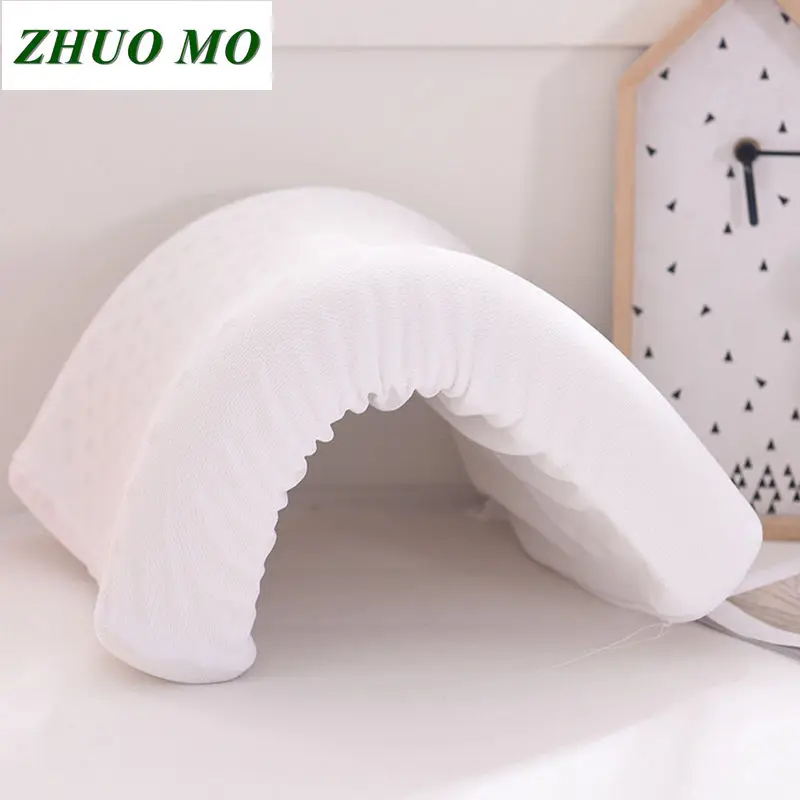 

Natural Latex Pillow 100% Cotton Pillow Cover Thailand Imported Natural latex Cartoon Style Kids Latex Pillow Neck Pillow