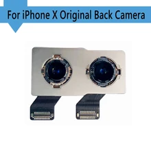 Оригинальная новая задняя камера для iPhone X Модуль задней камеры гибкий кабель, сменная деталь(Протестировано ОК