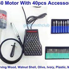 Полировальный Набор! CC-30 Гибкая шахтная машина и шлифовальный станок с 40 шт аксессуары вольфрамокарбидные буры