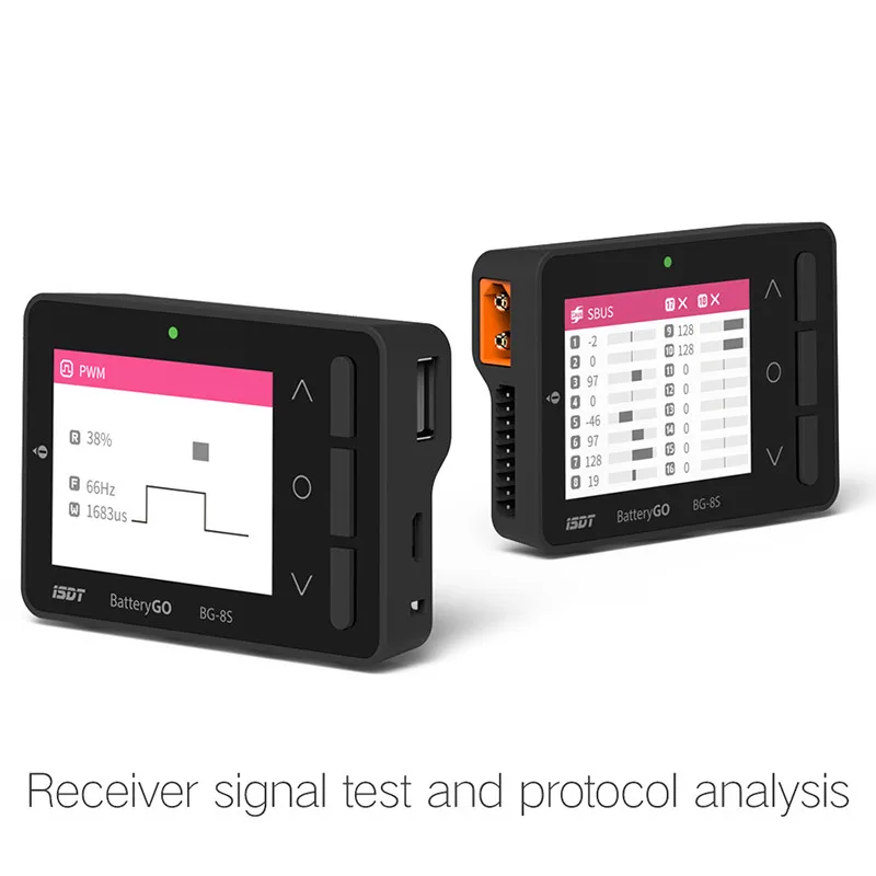 ISDT BG-8S смарт-батарея для проверки балансировки сигнал приемника тестер функция быстрой зарядки для RC моделей зарядки