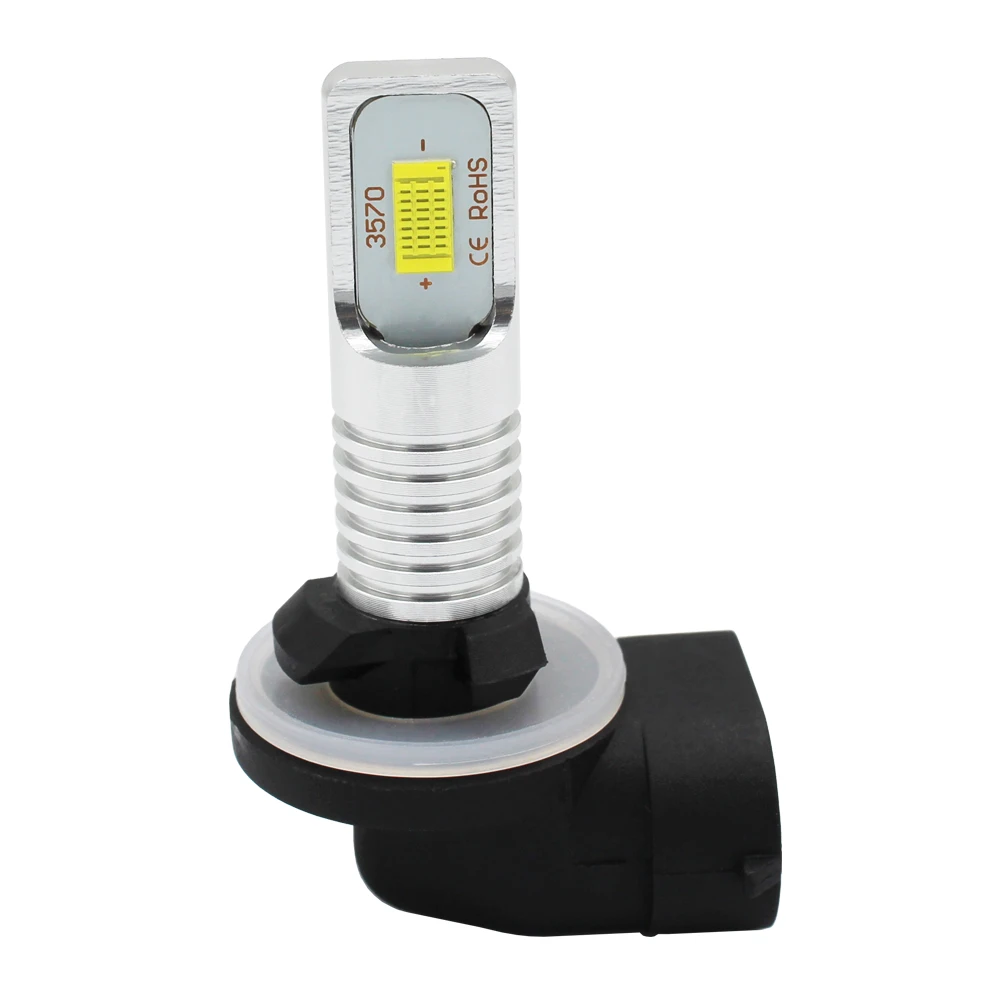 Vehemo H7/H4/H1/H8/H9/H11 лампы передняя фара светодиодный противотуманный фонарь супер яркий светодиодный автомобиль