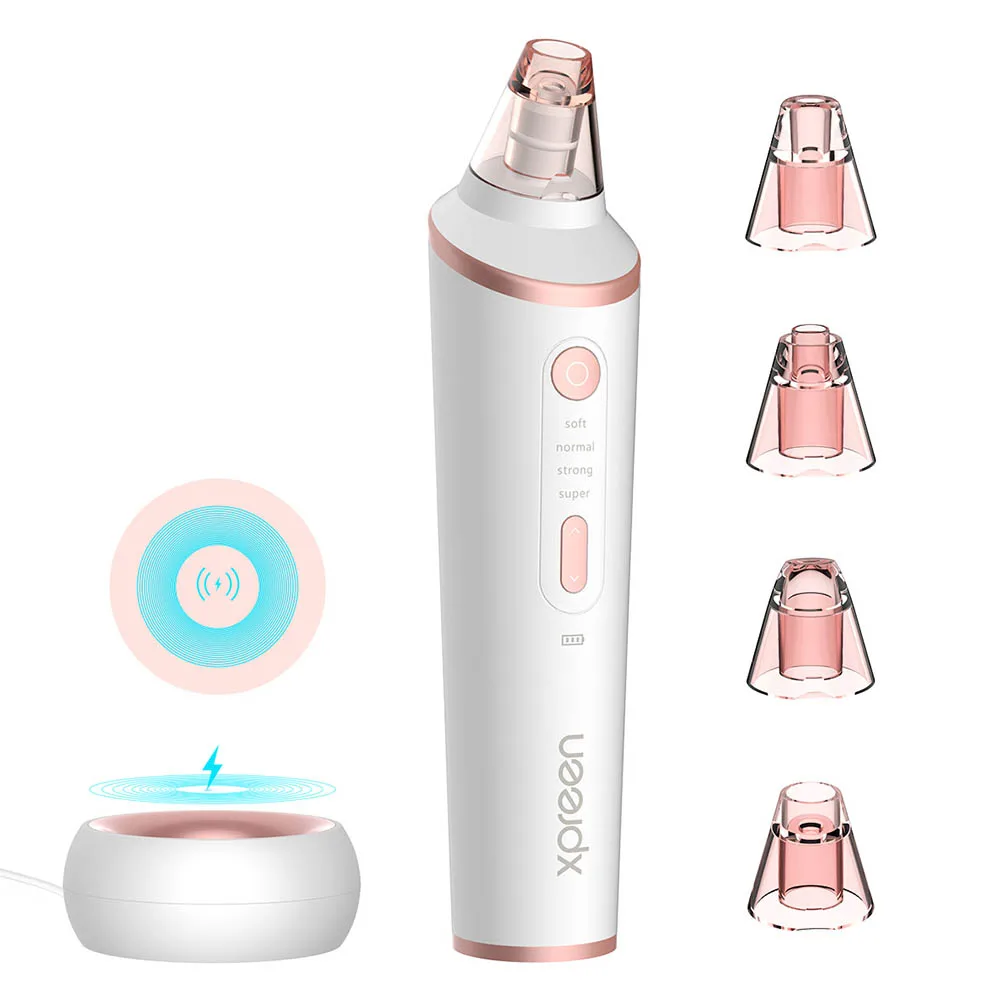 

Remove Acne Blackhead Clean Instrument Machine Wireless Charging LED Light Skin Care HS11