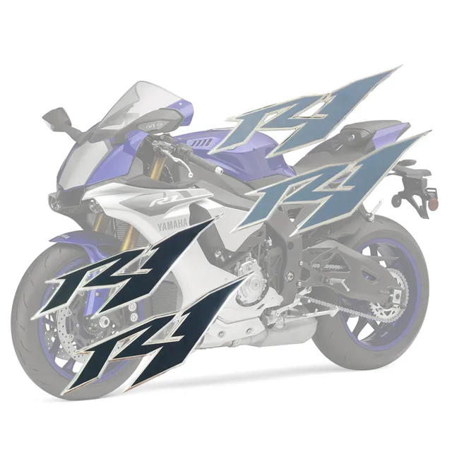 RS0184 decal wheel rim sticker graphics stripe kit for Yamaha Motorcycles