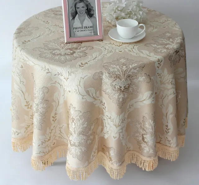 Aesthetic European style high end luxury pastoral style round