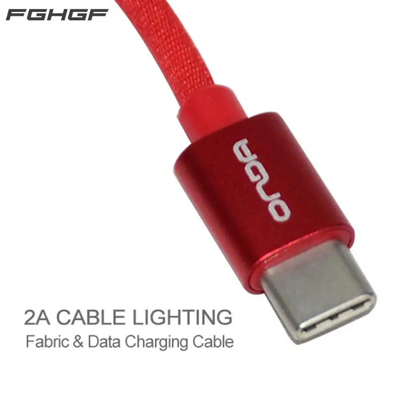 FGHGF Type-C Charging Data Cables 2A Quick Charge Data Transmission Combos USB 100cm Data Cables Digital Charging Date Line