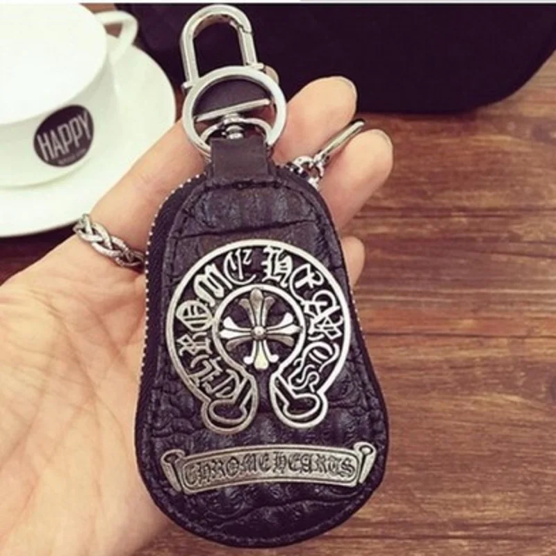 

Auto Key Protection Cover Case Chrome-Hearts Styling Portable Exquisite Suitable for BMW Benz Audi Car Accessories