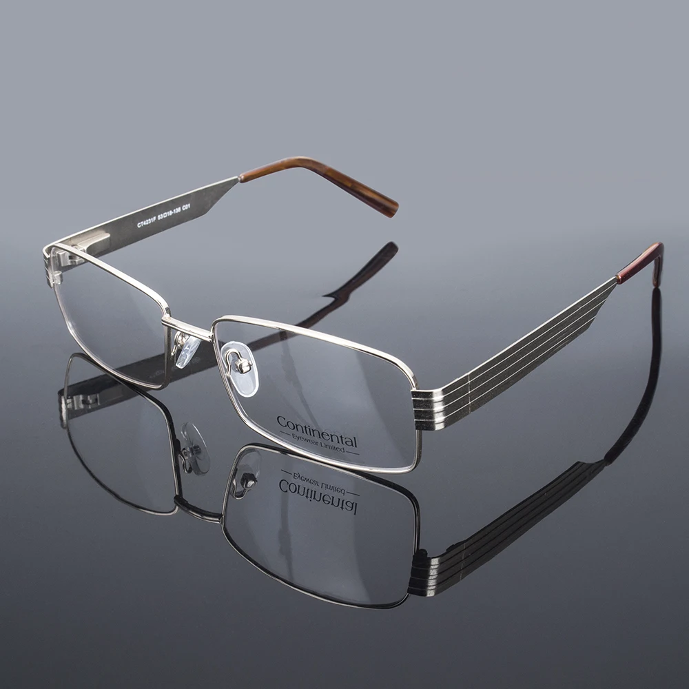 Classic Man Business Stainless Steel Glasses Frame Hand make Acetate