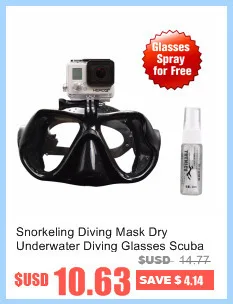 Горячая Распродажа, очки для подводного плавания, камера, противотуманные очки для плавания, очки для GoPro, Прямая поставка