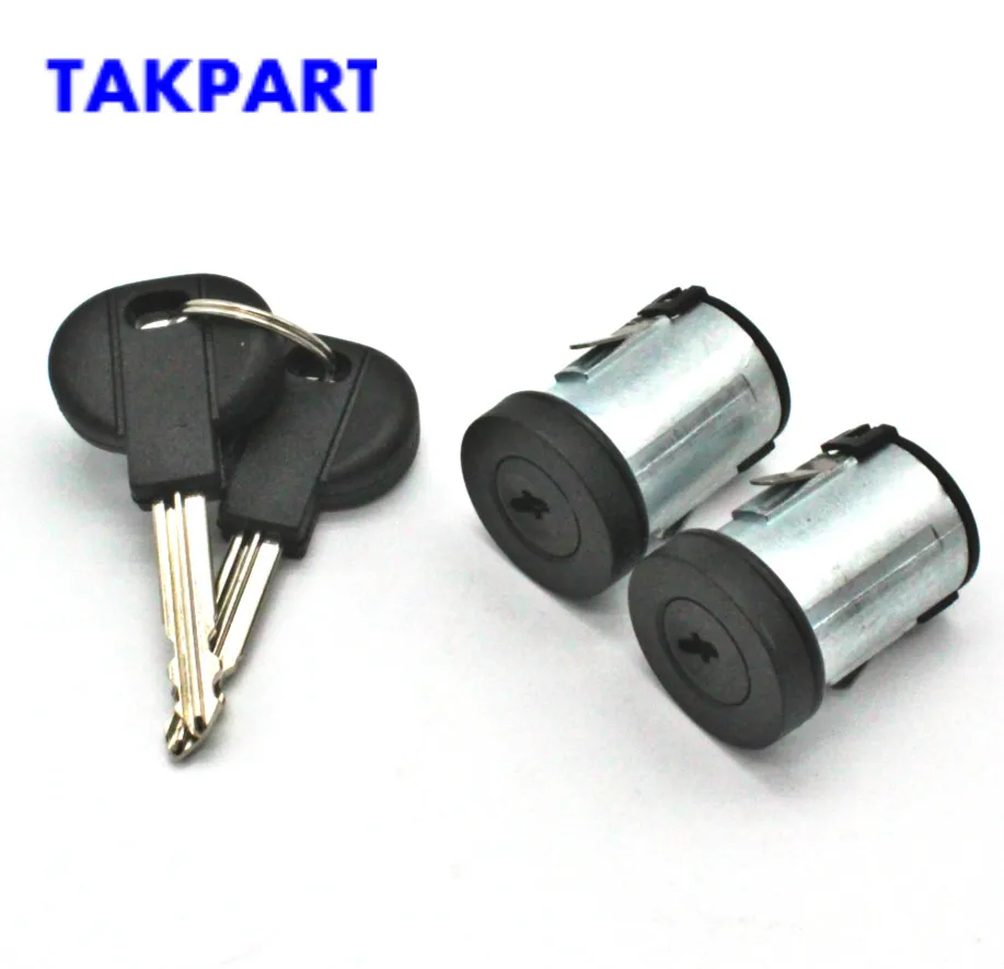 TAKPART Barrel Lock Set Door Lock Set for PEUGEOT EXPERT 806 CITROEN SYNERGIE DISPATCHin Locks