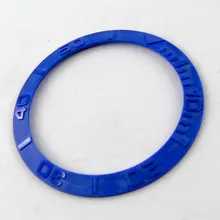 Мм 38 мм Parnis высокое качество синий матовый керамический ободок синие знаки тип для мужские часы 15A