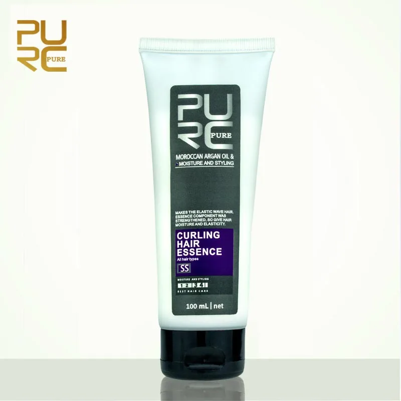 

PURC Morocco Argan Oil Conditioner Make Hair Moisture And Styling And Elastic Wave Hair Curl Enhancers Repair Dry Damaged Hair