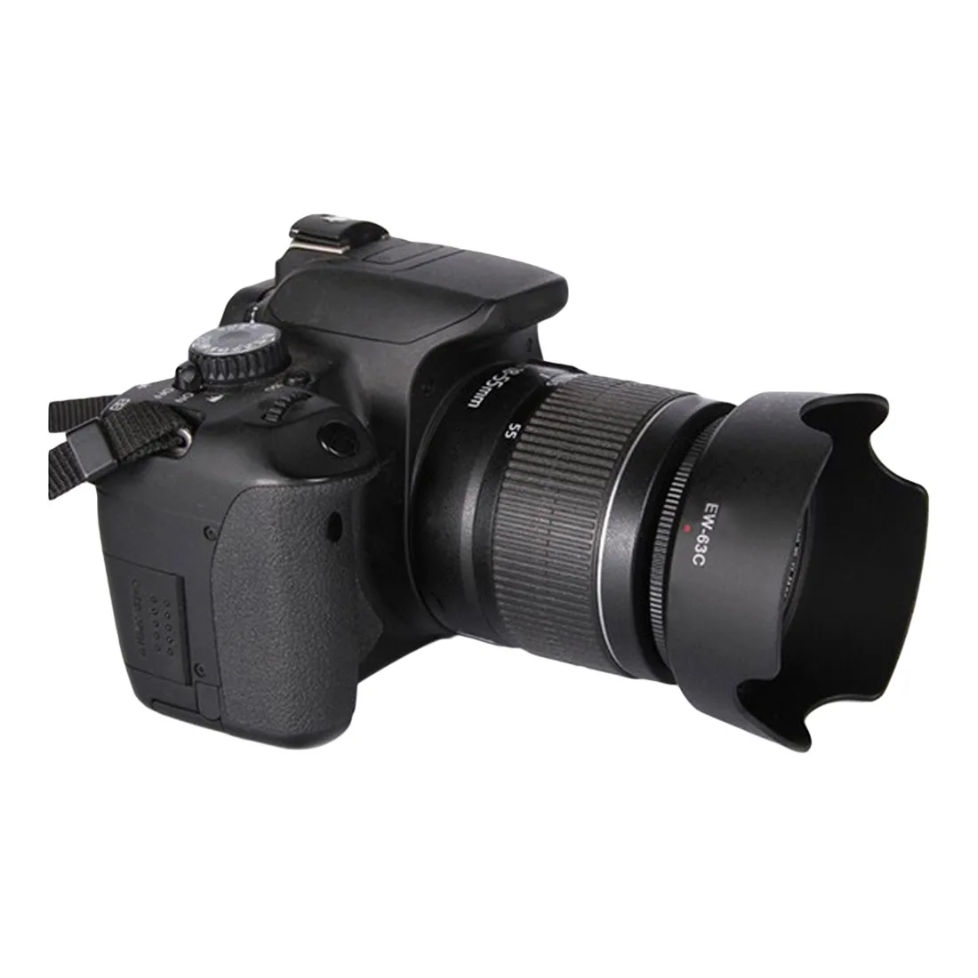 Универсальная EW-63C бленда для объектива камеры Canon EF-S 18-55 мм f/3,5-5,6 IS 58 мм привинчиваемый цветочный фильтр тюльпана резьба бленда для объектива камеры