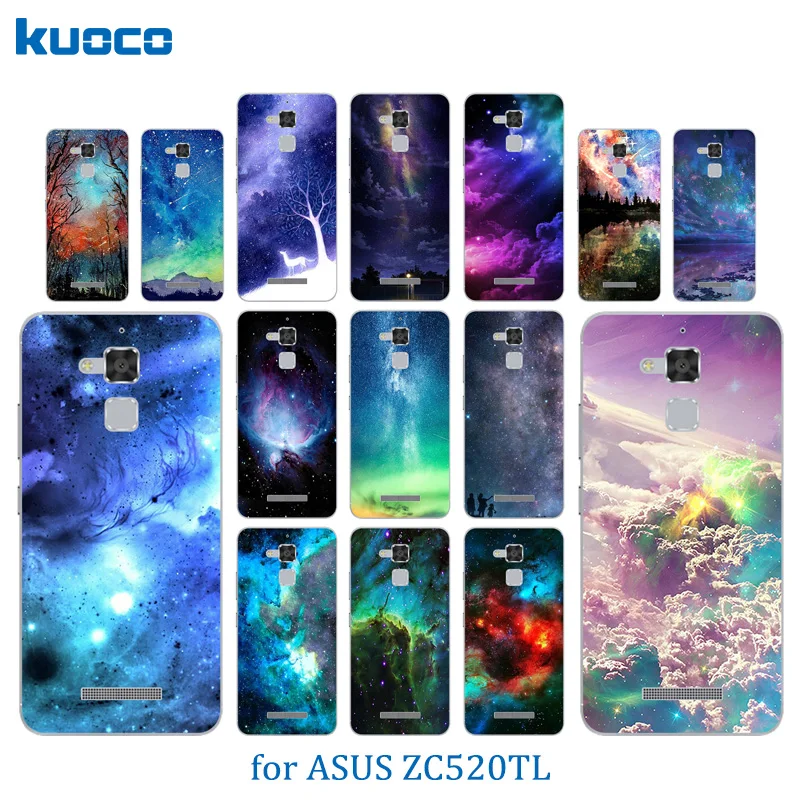 5 2-дюймовый чехол для ASUS Zenfone 3 Max ZC520TL с рисунком звездного неба