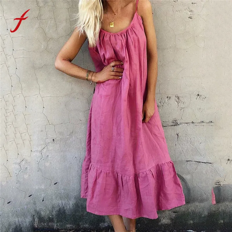 

feitong Strapless Beach Summer Dress Sundresses Vintage Bohemian Maxi Dress Robe Femme Boho Women Split Long Dresses Vestido #4