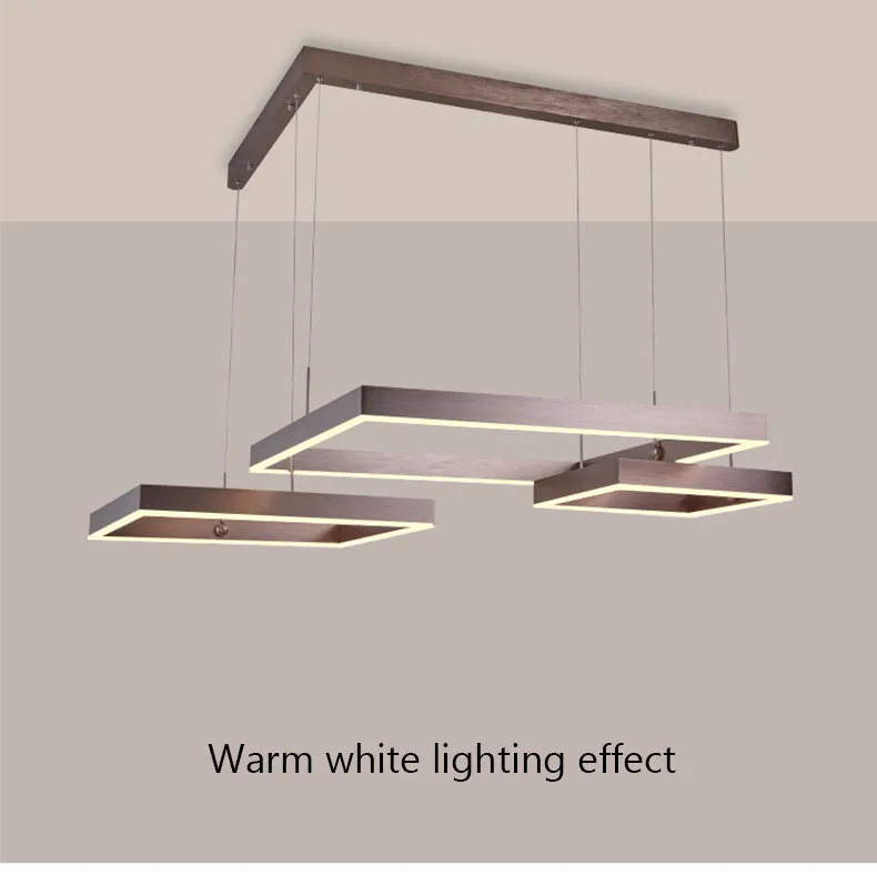 Современный светодиодный подвесной светильник, квадратный подвесной светильник, современный промышленный металлический подвесной светильник для гостиной, холла, лобби, светильник