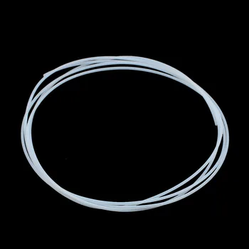 

Uxcell 0.6mm x 1mm PTFE High Lubricating Ability Tubing 1 Meters/3.3Ft for Electronics. Food grade Flexible Hose Hot Sale 1PCS