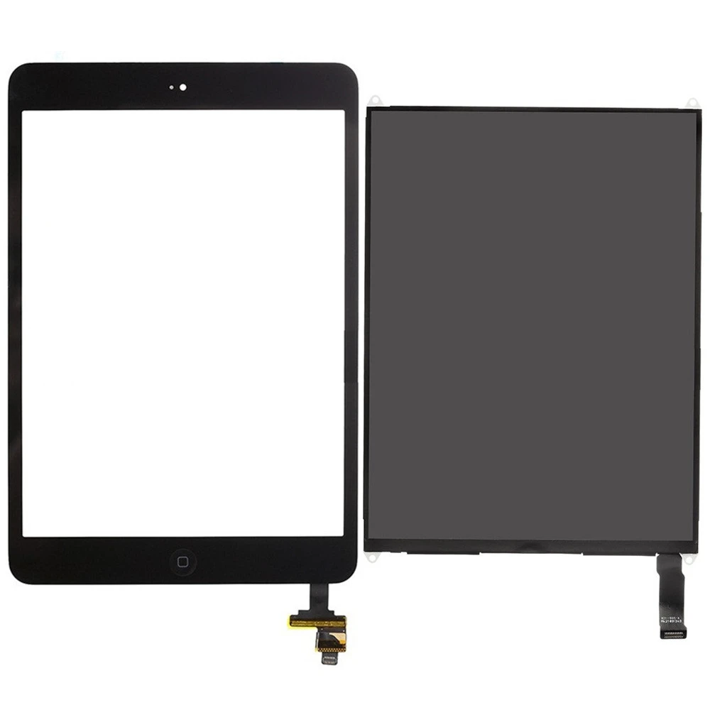 Для iPad Mini 2 A1489 A1490 A1599 ЖК-экран и замена сенсорного дигитайзера! (белый/черный) |