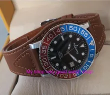 42MM PARNIS 21 jewels Japanese 821A automatic Self-Wind Mechanical watches Sapphire Crystal 10Bar luminous men’s watch 50sy