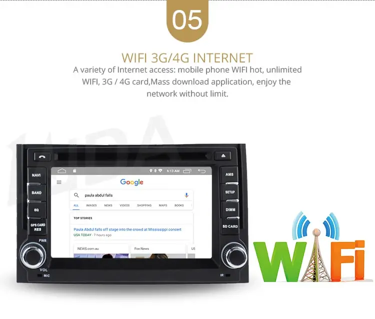 Discount LJDA Android 9.1 Car dvd player for Hyundai H1 Grand Starex 2007-2015 Car Radio gps navigation stereo multimedia WIFI autoaudio 7