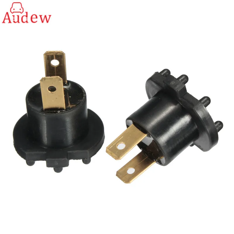 2Pcs Headlight Socket Bulb Holder Light Bulb Base For Mazda 3 5 323 Kawasaki Aprilia B28V510A3