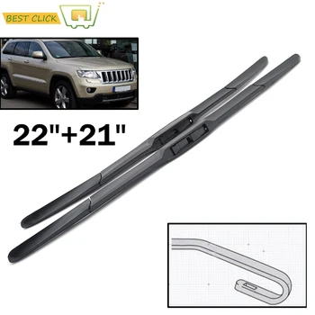 

Misima Front Windshield Windscreen Wiper Blades For Jeep Grand Cherokee 22"&21" Fit Hook Arms 2011 2012 2013 2014 2015 2016 2017