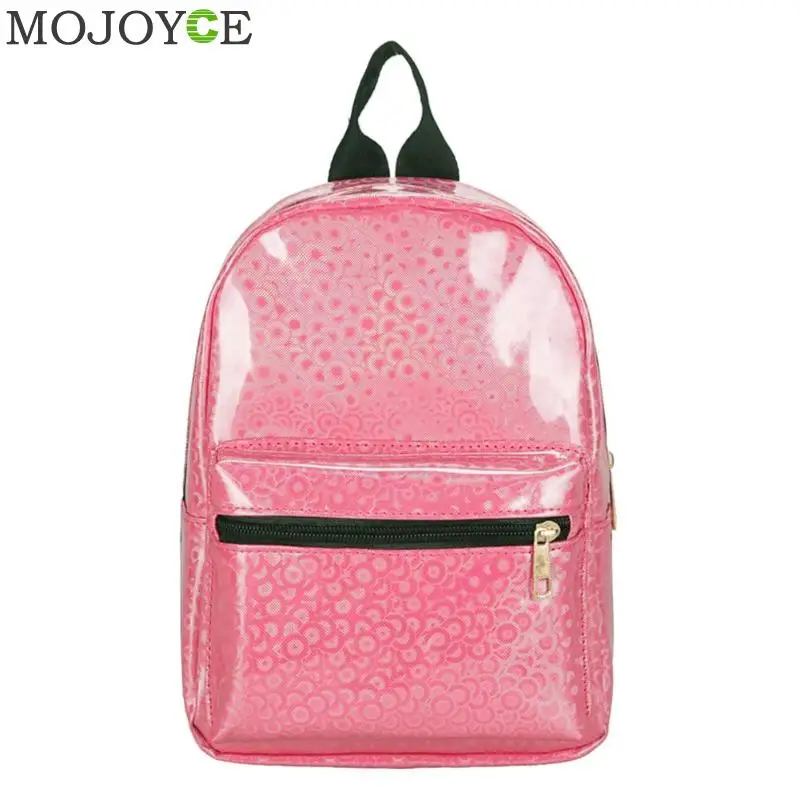 

Shiny Pink Fashion Women Backpack School Laser Shoulder Bags For Women Girls Back bag School Large Organizer School Backpack