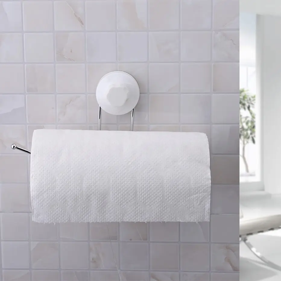 CNIM держатель для бумаги Горячая сильная нержавеющая сталь Вакуумная присоска рулон бумажный держатель настенный ванная комната Туалетная