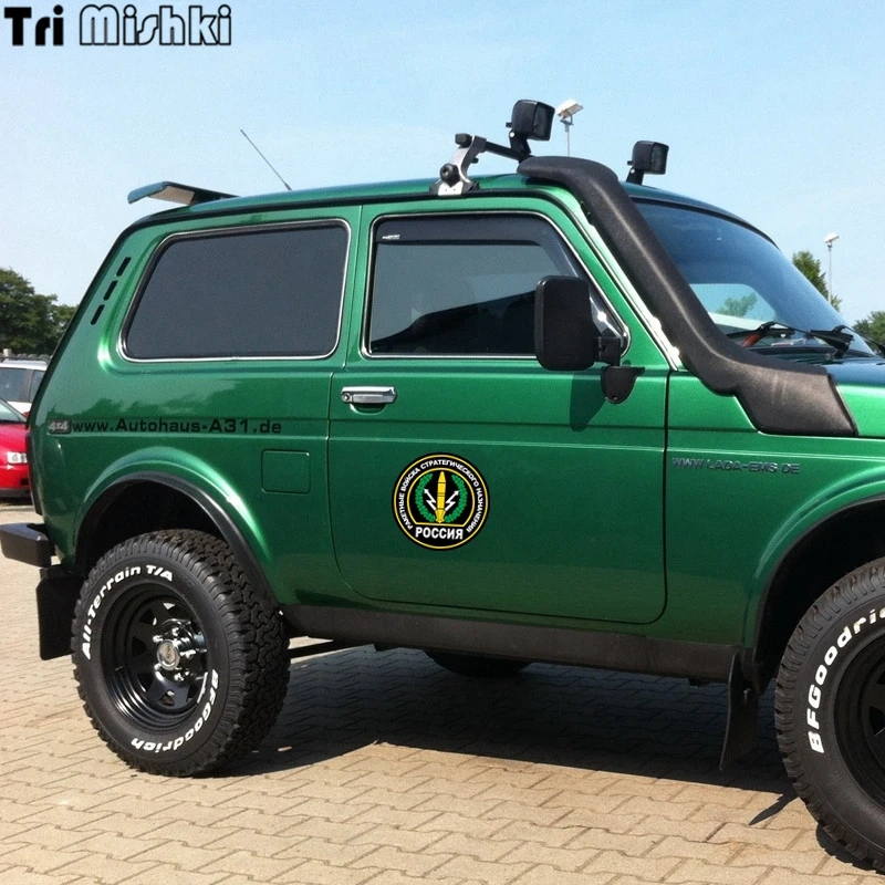 Tri Mishki WCS003 14x14см ракетные войска стратегического назначения наклейки на авто