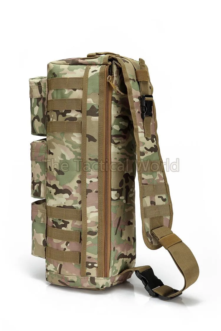 Us 21 8 28 Off Men S Tactical Molle Assault Go Bag Shoulder Sling Military Airsoft Gym Hiking Camping Pack Messenger Tote Camouflage In