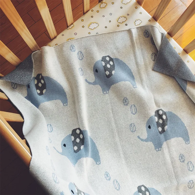Детское одеяло для новорожденных, супер мягкое детское постельное белье для малышей, одеяло для кровати, детское клетчатое Пеленальное Одеяло с рисунком кролика