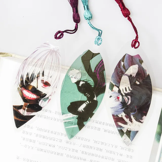 tokyo ghoul waterproof bookmarks 16 pcsset