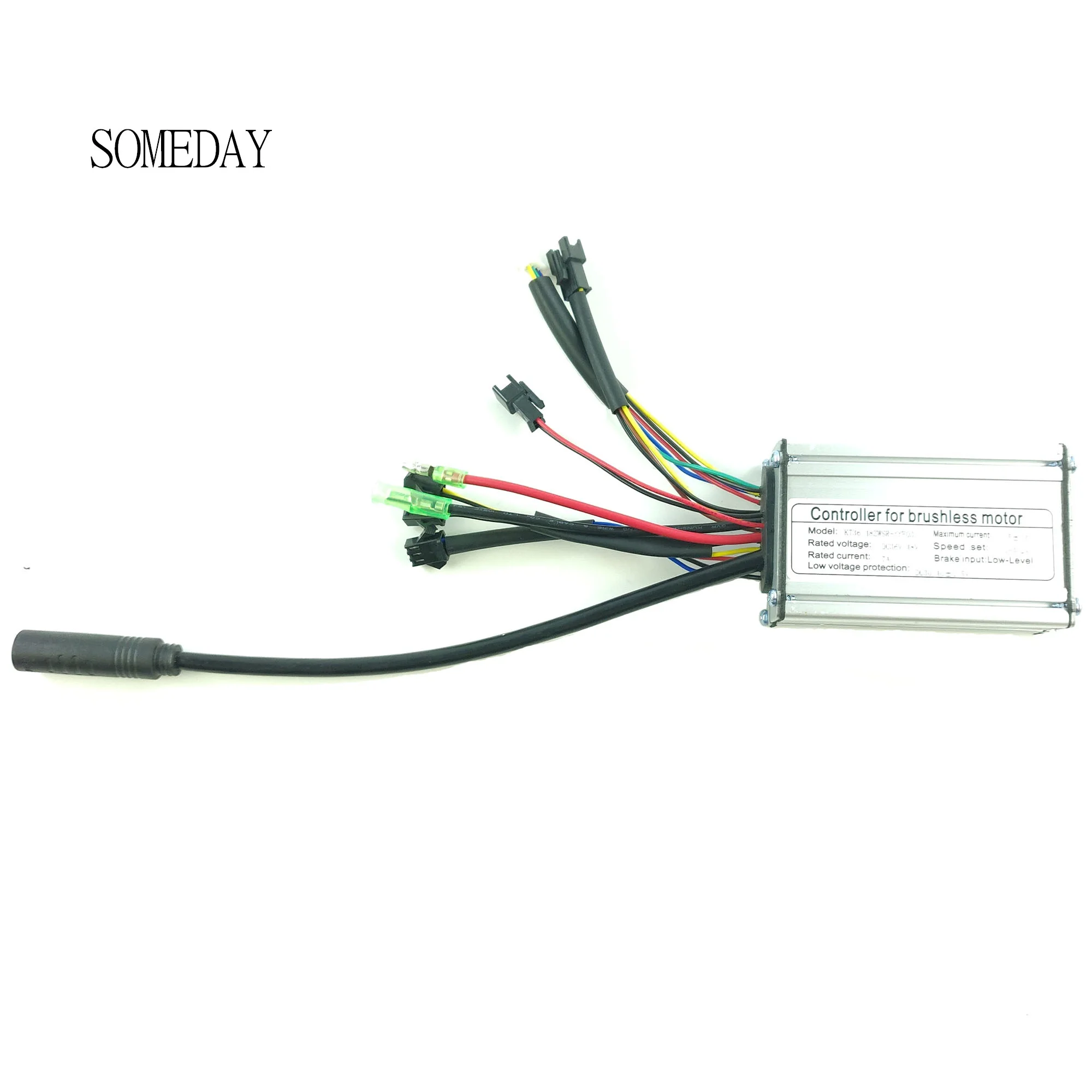 

SOMEDAY 36V/48V 15A Electric bicycle standard square wave controller light function KT Series 250W/350W motor conversion kit