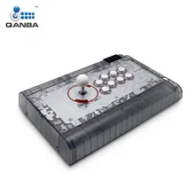 Qanba Q2 PS4-01 джойстик с кристаллами Проводной USB светодиодный кнопки и Стик Джойстик для Игровые приставки 4/3