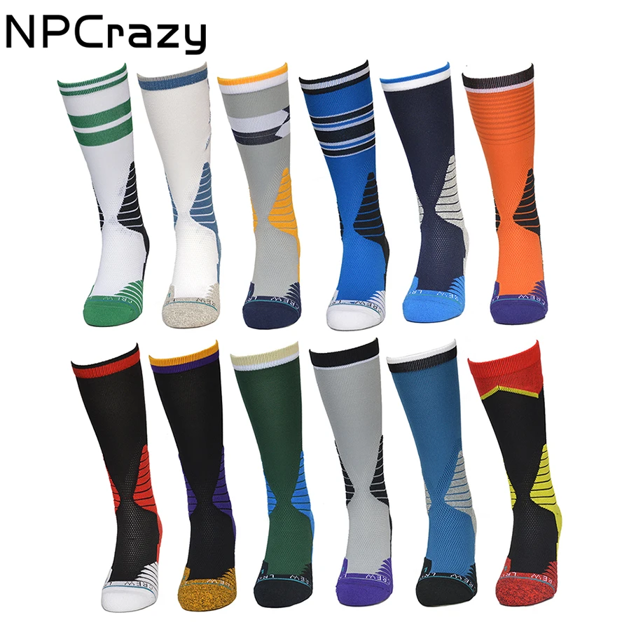

Socks Compression Sock for Men National Basketball Team Crew Sock Terry Ankle Pads Socks Chicago Skate Men Outdoor Sport Sox