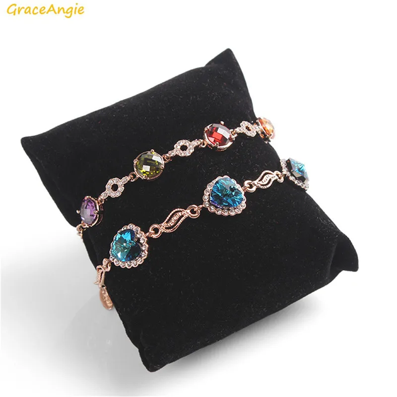 2 шт. бархатная Подставка для украшений в форме мини подушки|display accessories|jewelry display