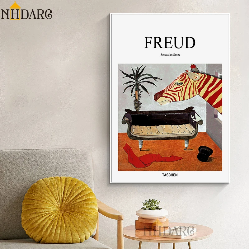 Freud psychoank диван натюрморт постеры и художественная печать на холсте картина стену